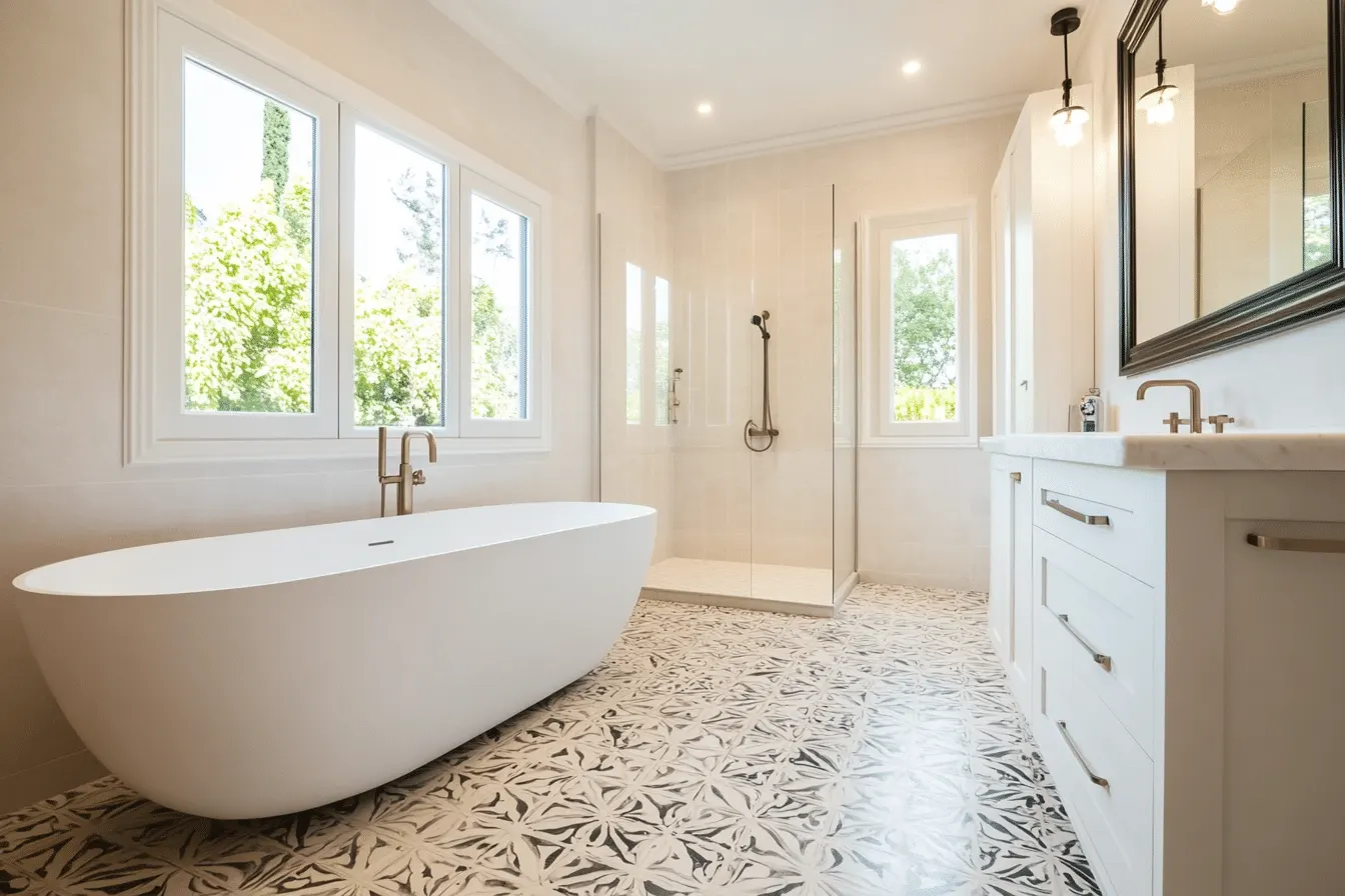 Les erreurs à éviter lors de la pose de carreaux de ciment dans une salle de bain
